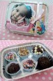 Marmitinha Personalizada c/ Brigadeiros